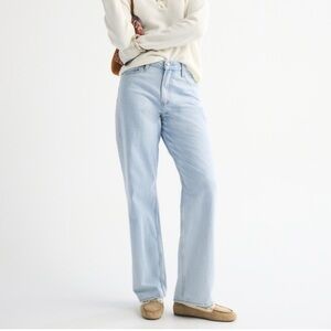Abercrombie & Fitch Light Blue Flare Jeans